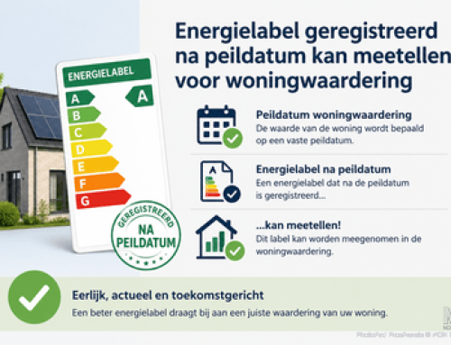 Energielabel geregistreerd na peildatum kan meetellen voor woningwaardering